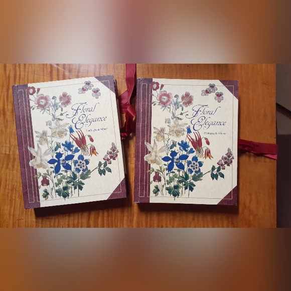 Floral Elegance Photo Album Set 9x7 inches - Picture 5 of 7